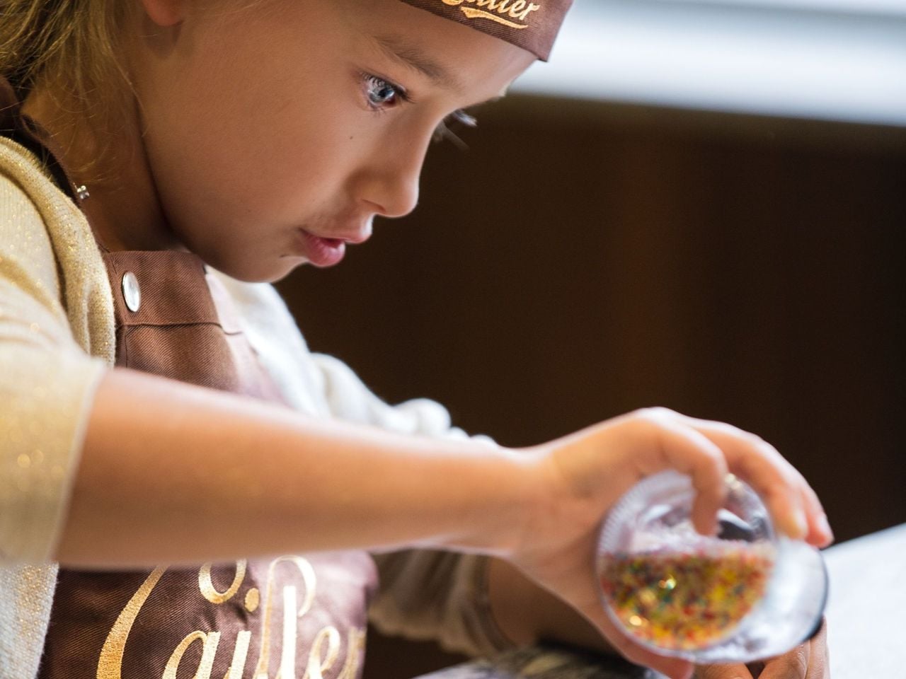 Children's birthday party workshop Maison Cailler