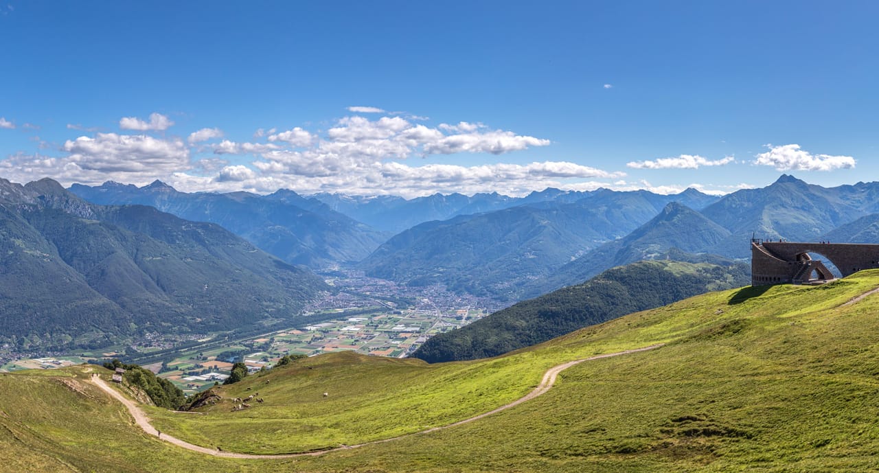 Wanderticket Monte Tamaro - Monte Lema 