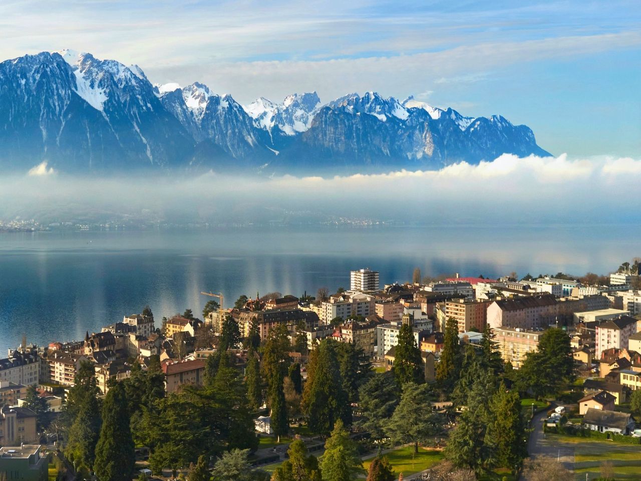 Dari Bandara Jenewa: transfer pribadi ke Montreux