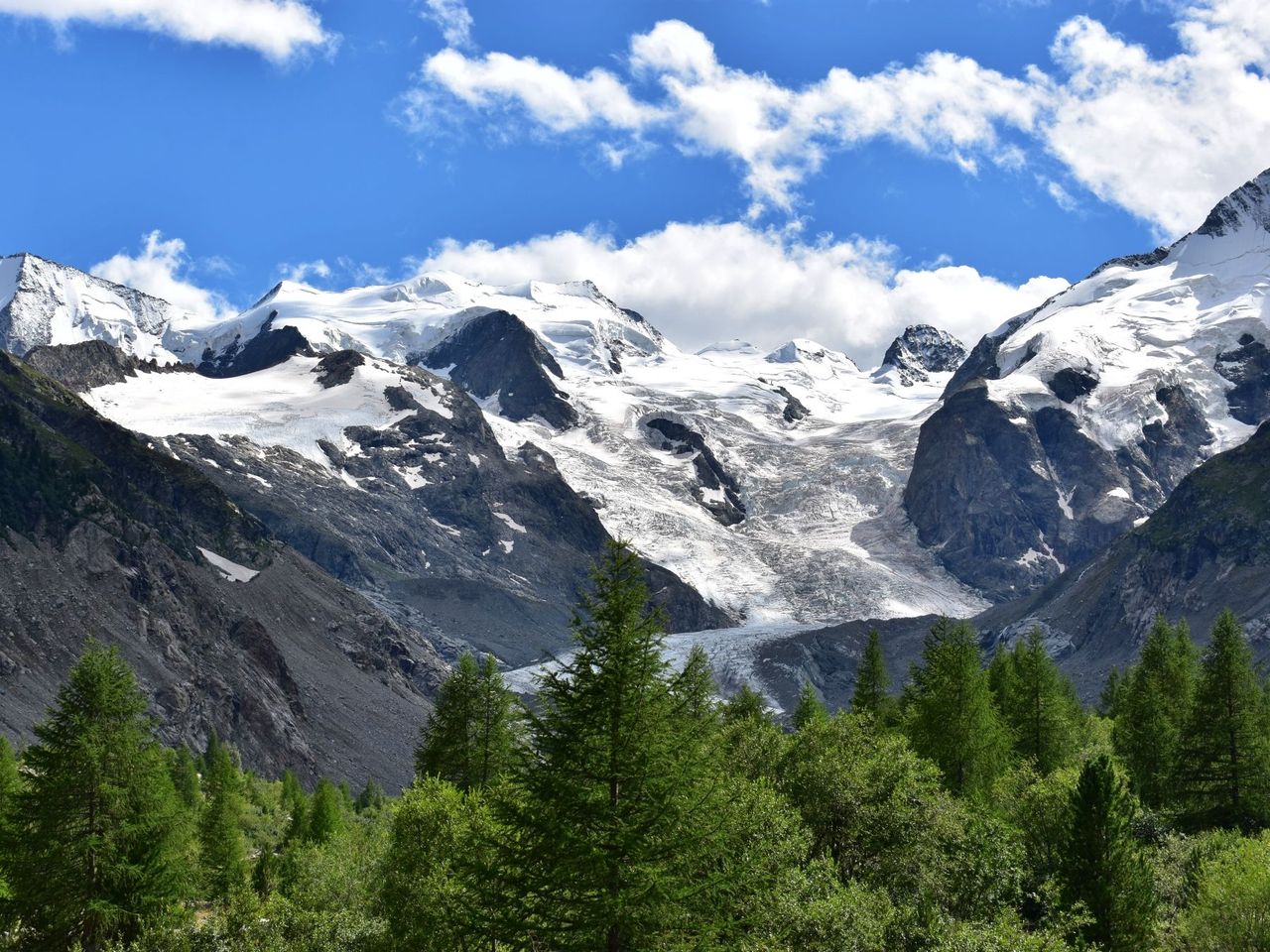 Mountain bike tour Bernina Express Grisons