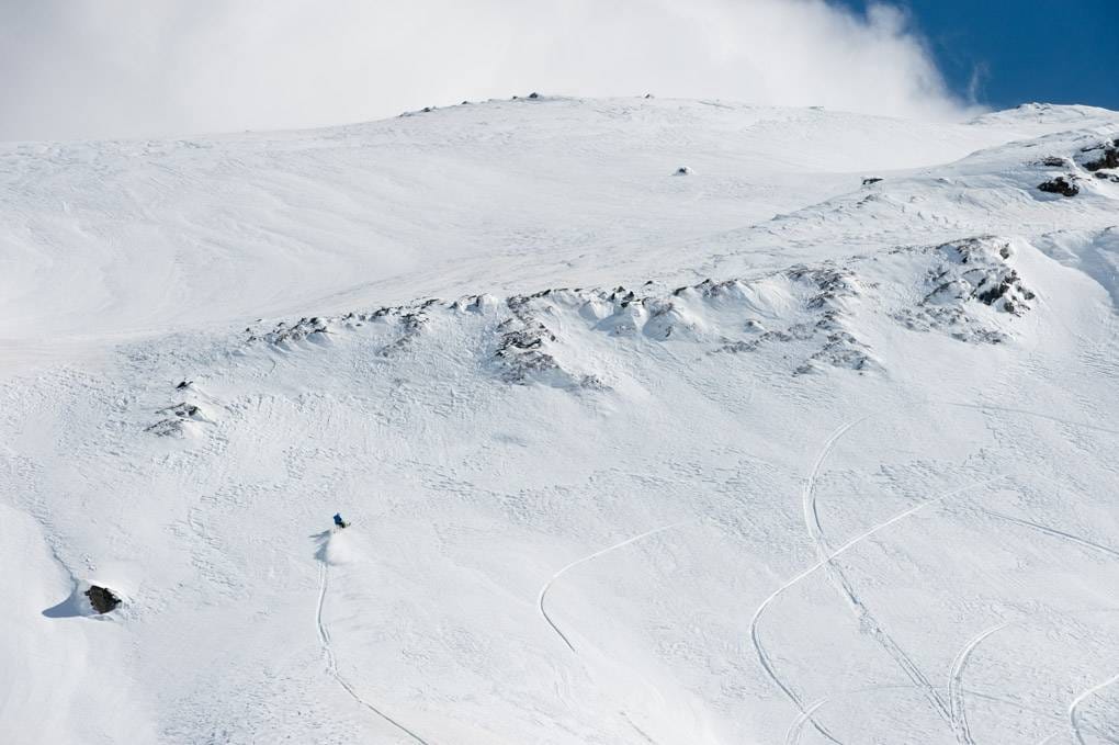 Splügenpass Schneemobil Tour ab Madesimo in Italien