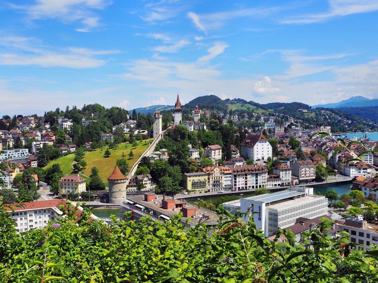 Musegg Wall guided city tour Lucerne