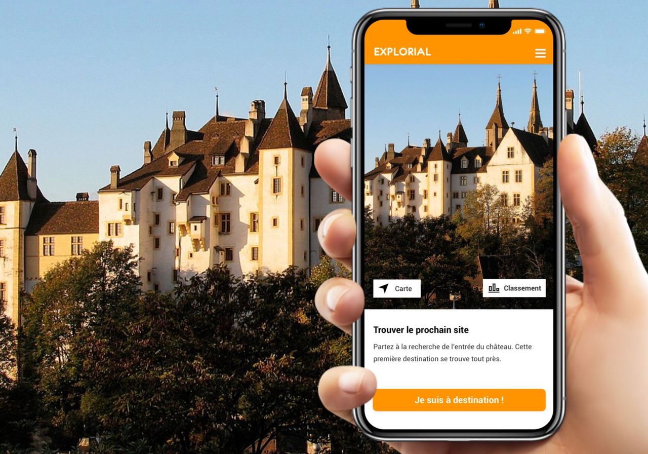Neuchâtel interaktive Schnitzeljagd mit dem Smartphone
