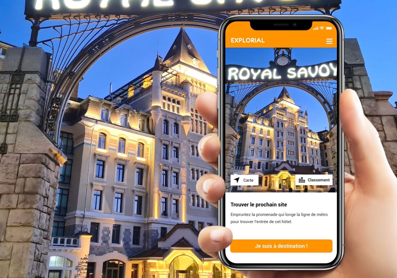 Lausanne Ouchy interaktive Schnitzeljagd mit dem Smartphone
