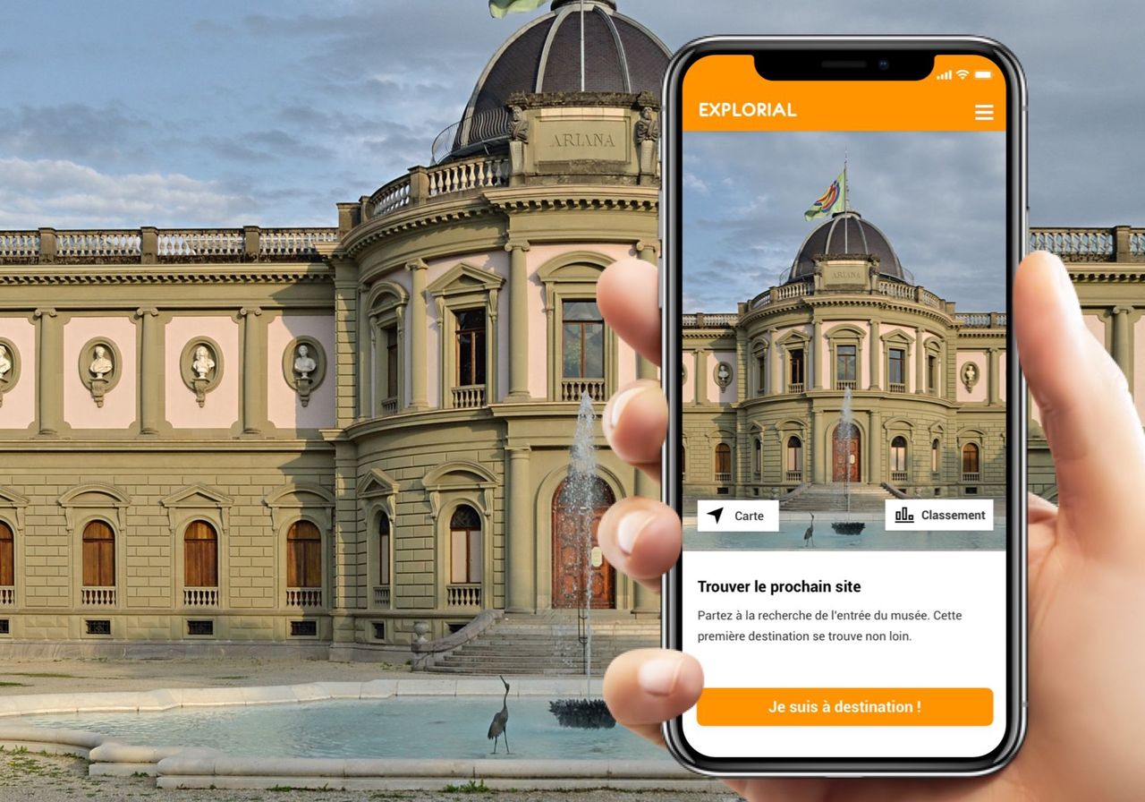 Genf (internationales Viertel) interaktive Schnitzeljagd mit dem Smartphone