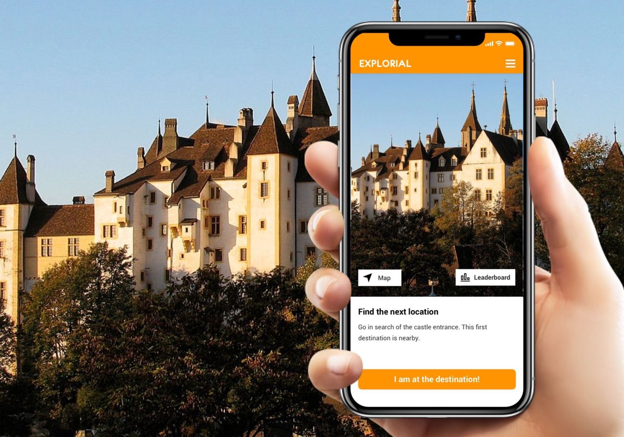 Neuchâtel interaktive Schnitzeljagd mit dem Smartphone