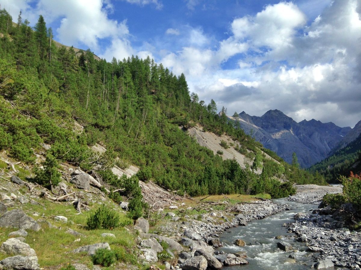 Silberminen von S-charl im Engadin