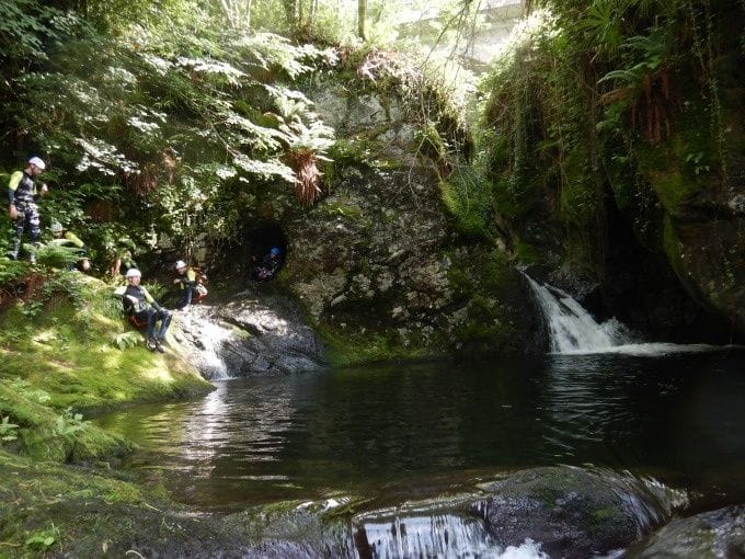 Val di Vira Canyoning Schnuppertour für Anfänger und Familien
