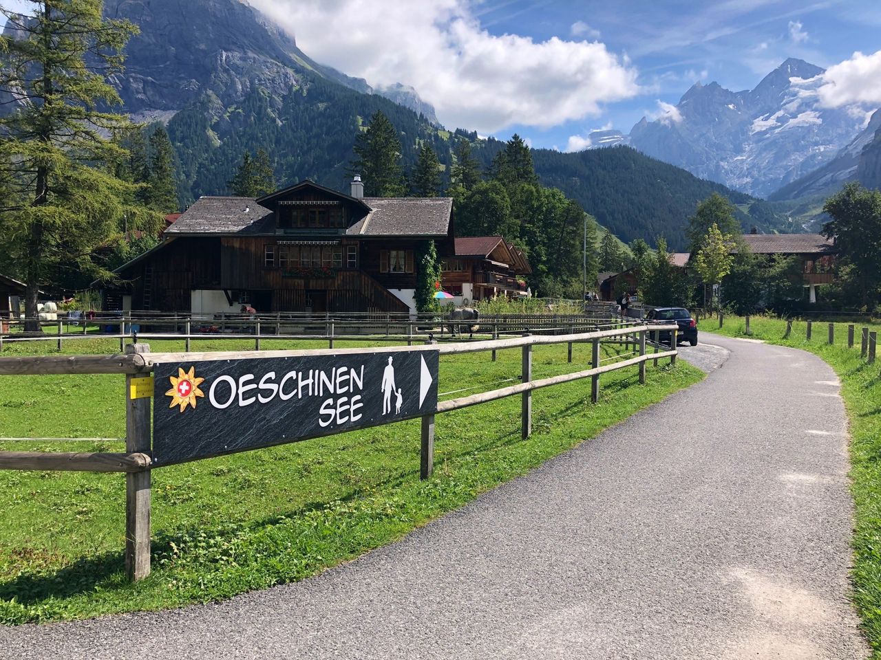 Ticket Oeschinensee Seilbahn ab Kandersteg (Reservation nicht inklusive)