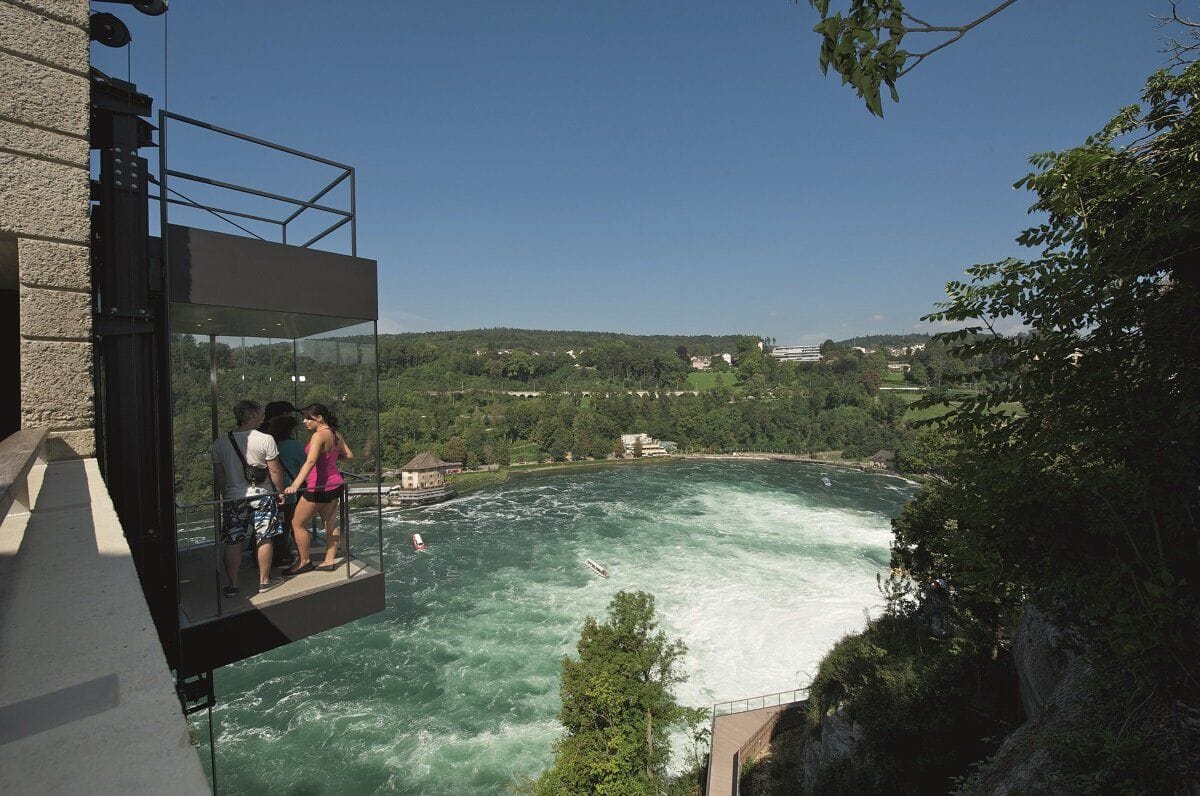 Ab Zürich: Bustour zum Rheinfall halber Tag