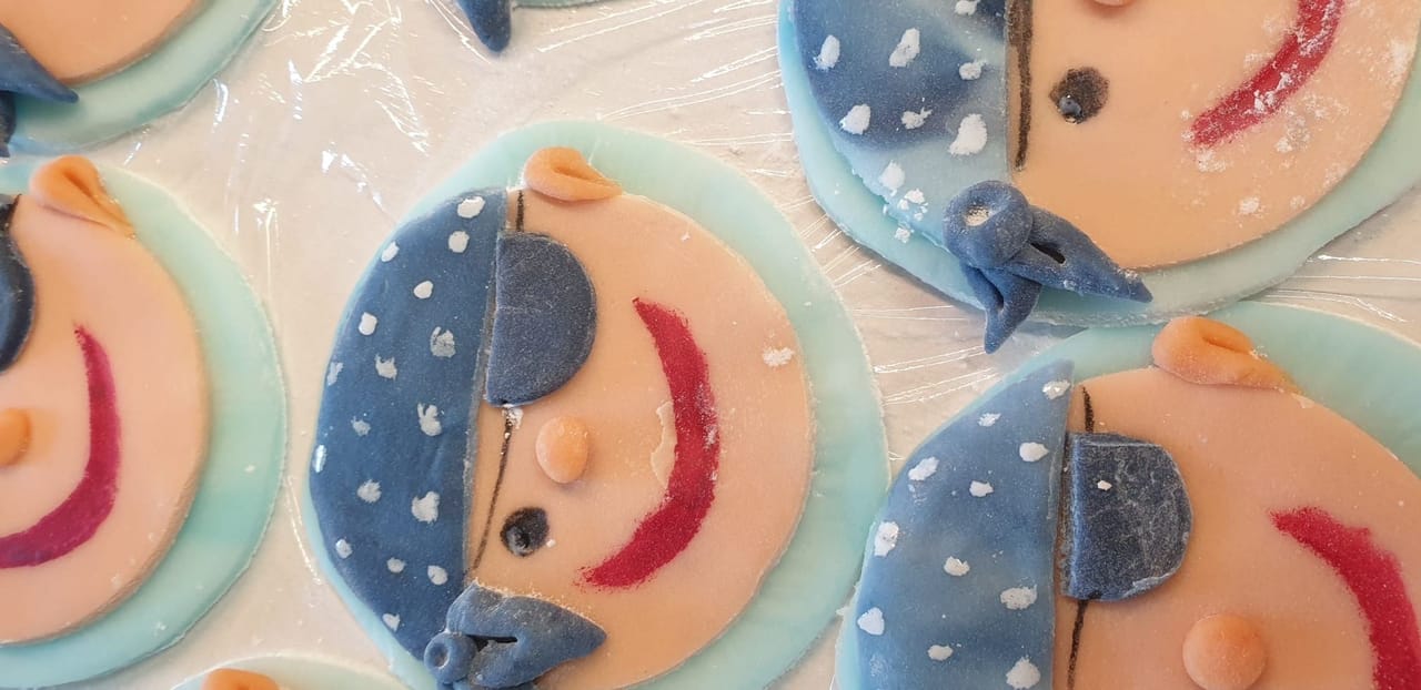 Piraten Muffins Backkurs für Kindergeburtstag