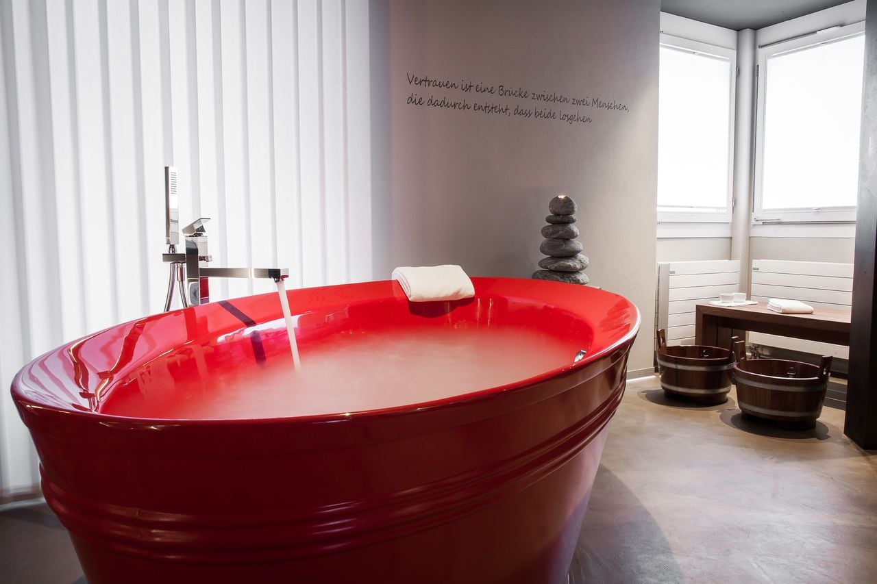 Privat Spa im Eiger Mountain & Soul Resort in Grindelwald