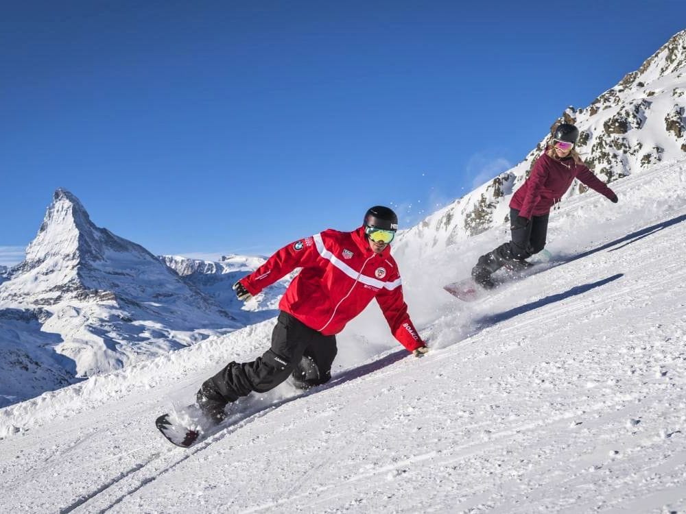 Snowboard Freeride Tag ab Zermatt: Gruppe oder Privat
