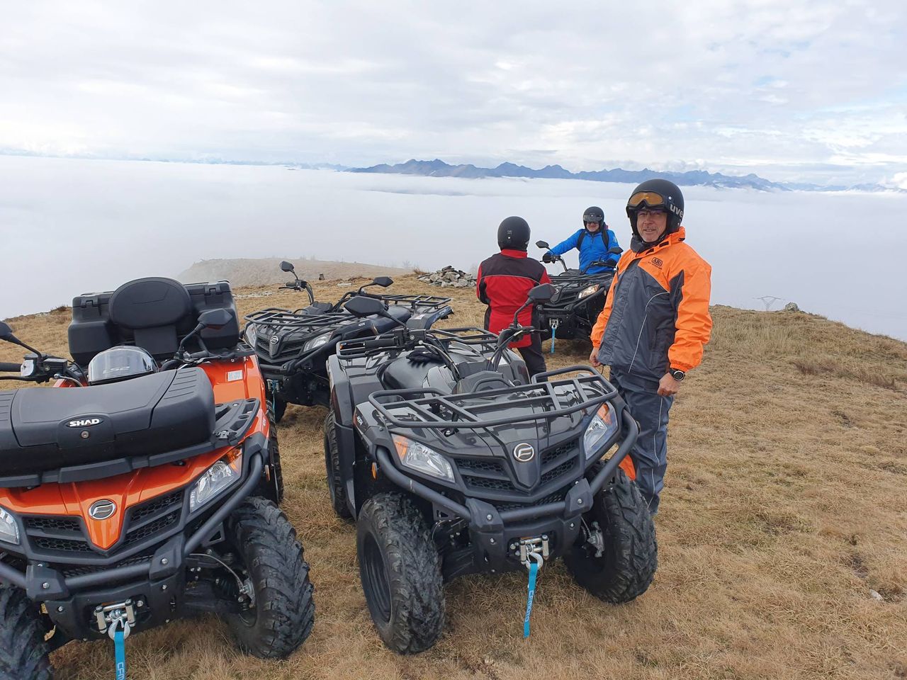Splügenpass Quad Tour ganzer Tag ab Splügen