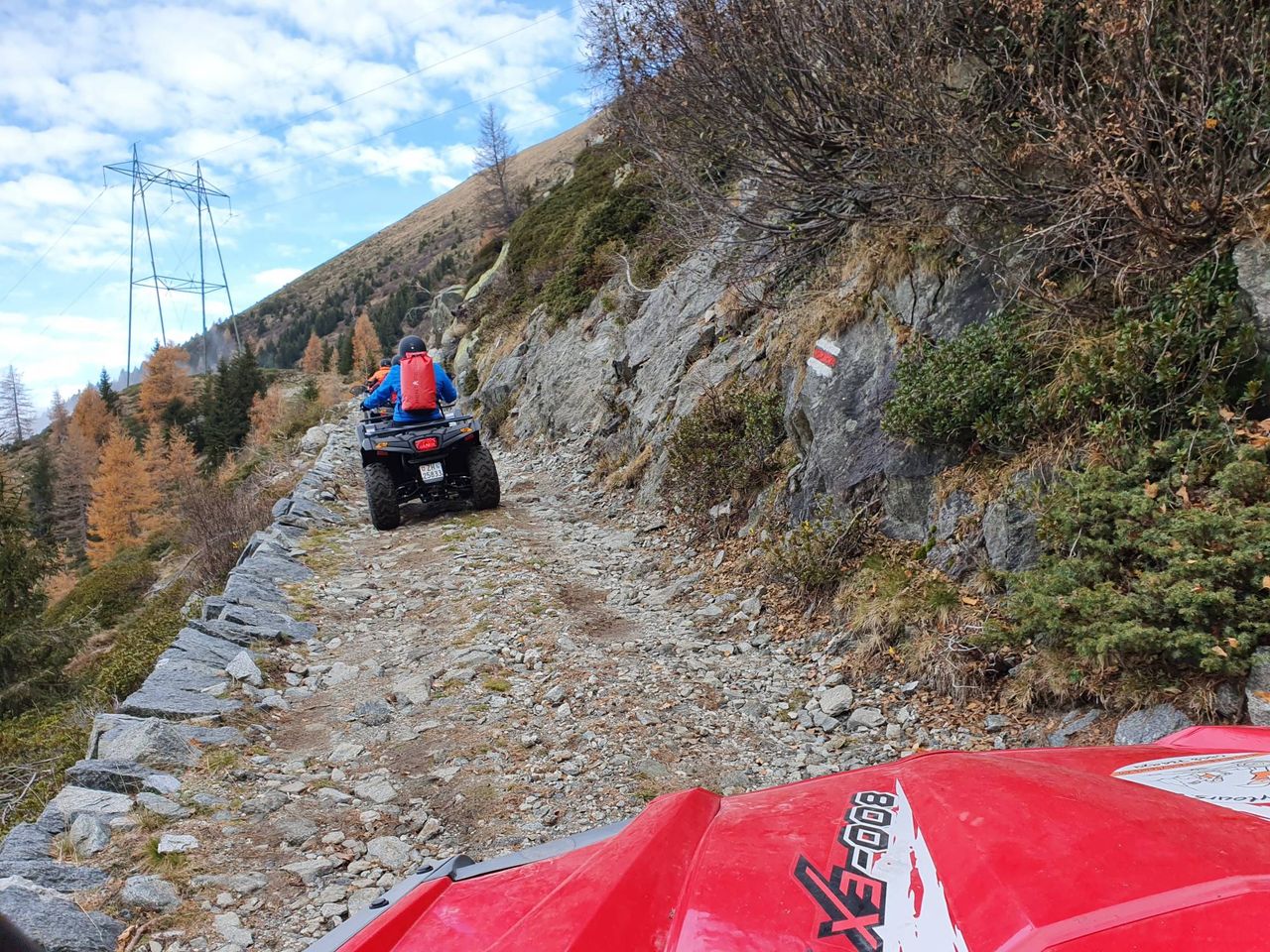 Splügenpass Quad Tour ganzer Tag ab Splügen