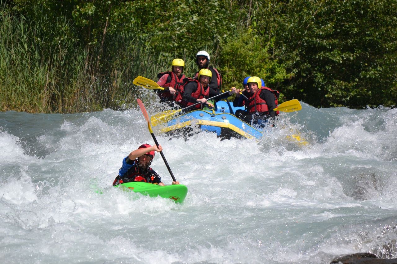 Wildwasser Rafting Lütschine Interlaken