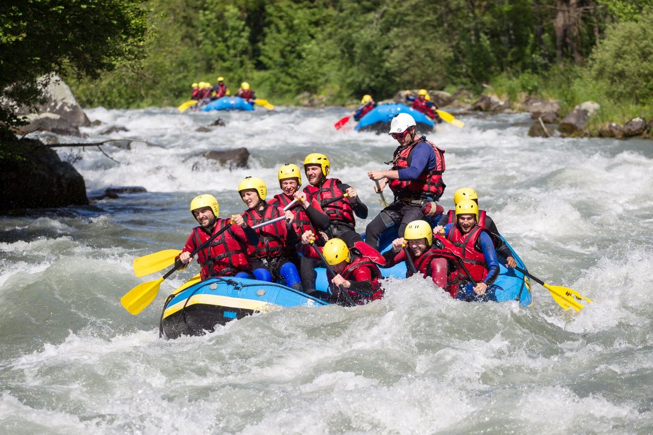 Wildwasser Rafting Lütschine Interlaken