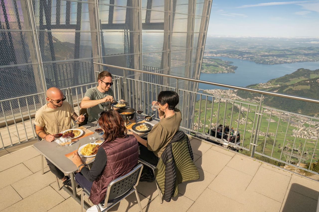 Stanserhorn Ticket: Standseilbahn und CabriO
