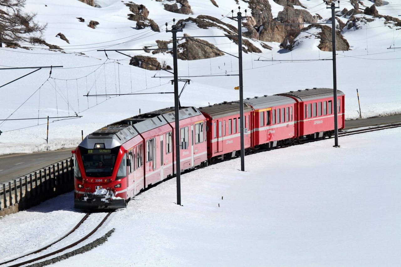 Bahnticket ab St. Moritz zur Alp Grüm und zurück