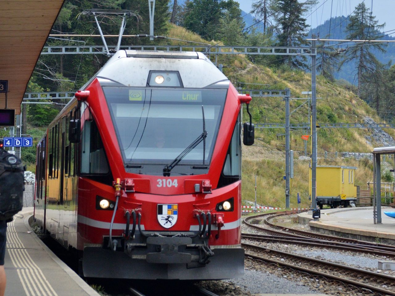 Bahnticket zwischen Chur und Arosa