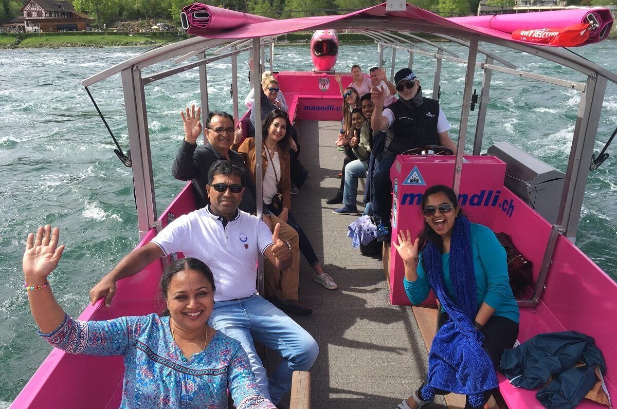 Ab Zürich: Bustour zum Rheinfall halber Tag