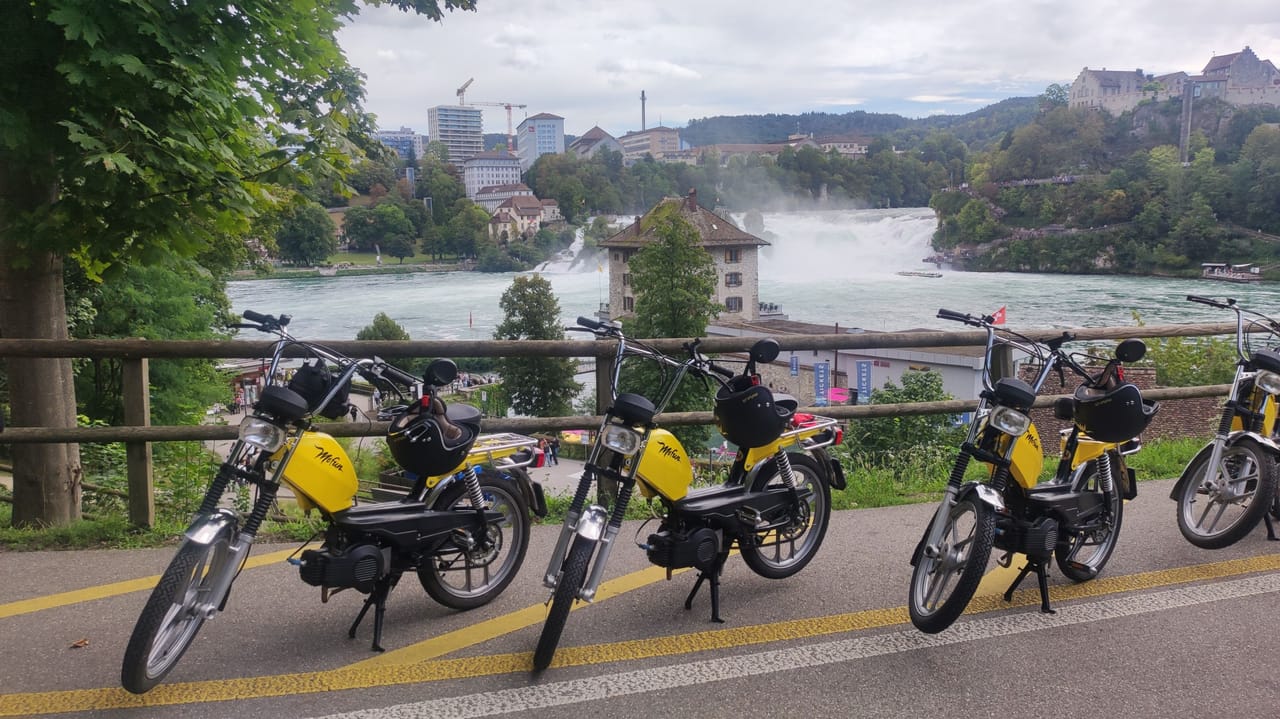 Rheinfall Töffli-Tour 4 Stunden