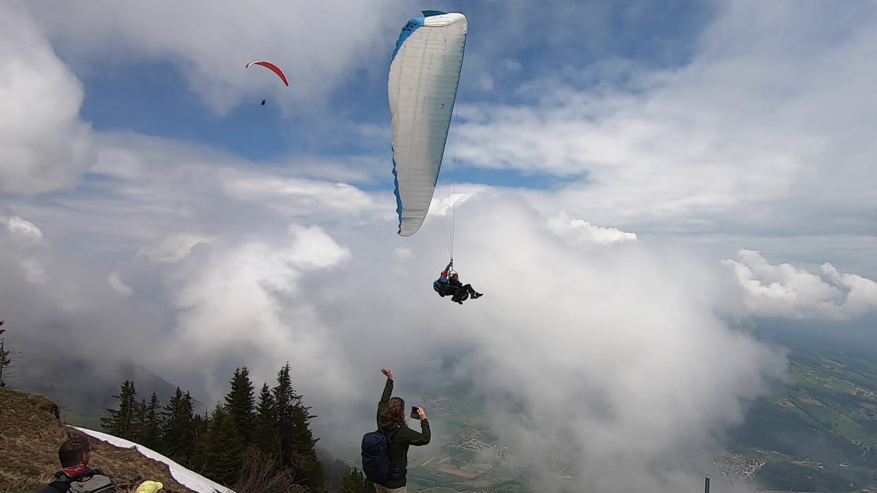 Rigi Paragliding Tandemflug ab Arth-Goldau