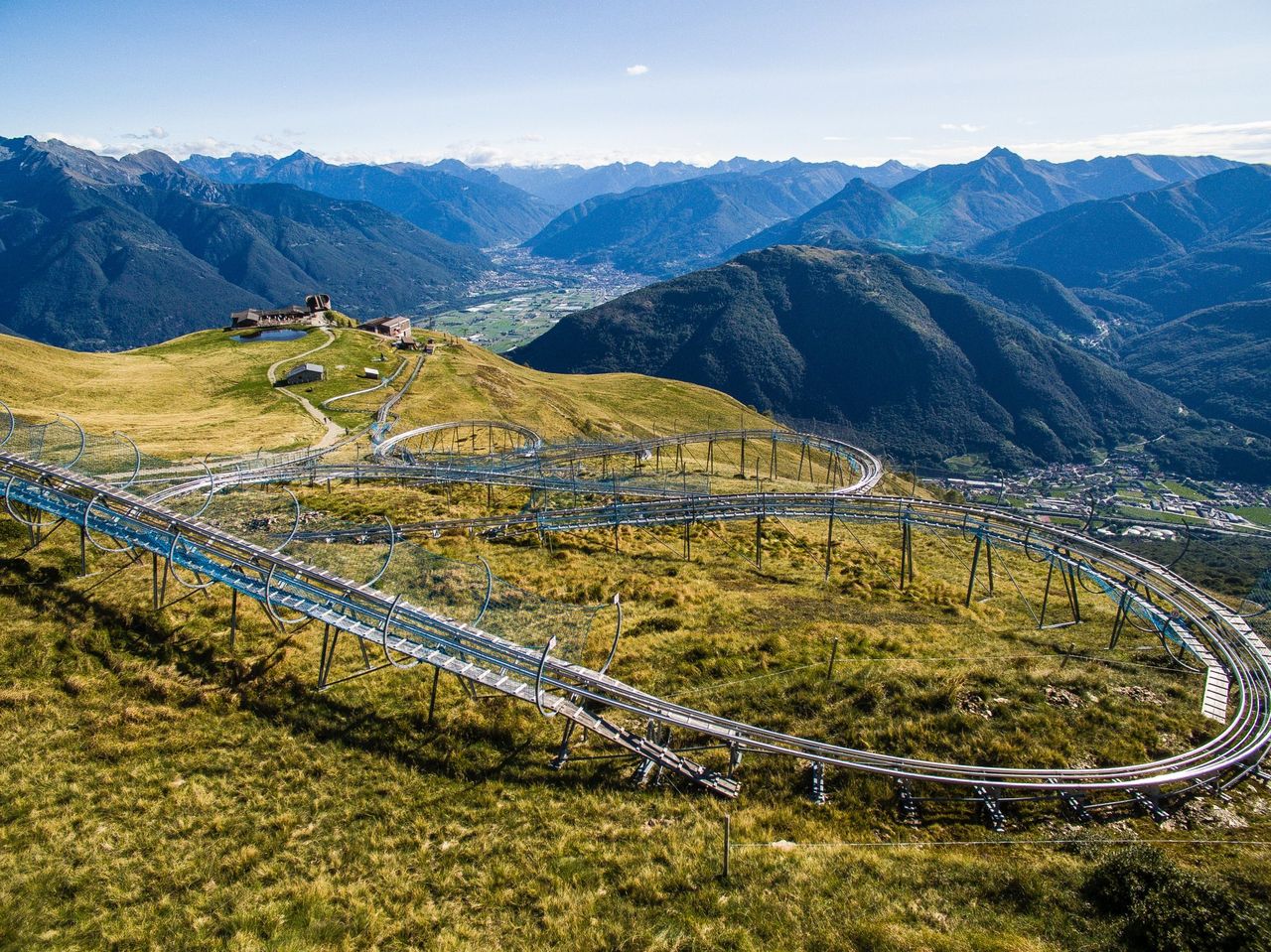 Ticket Rodelbahn auf dem Monte Tamaro