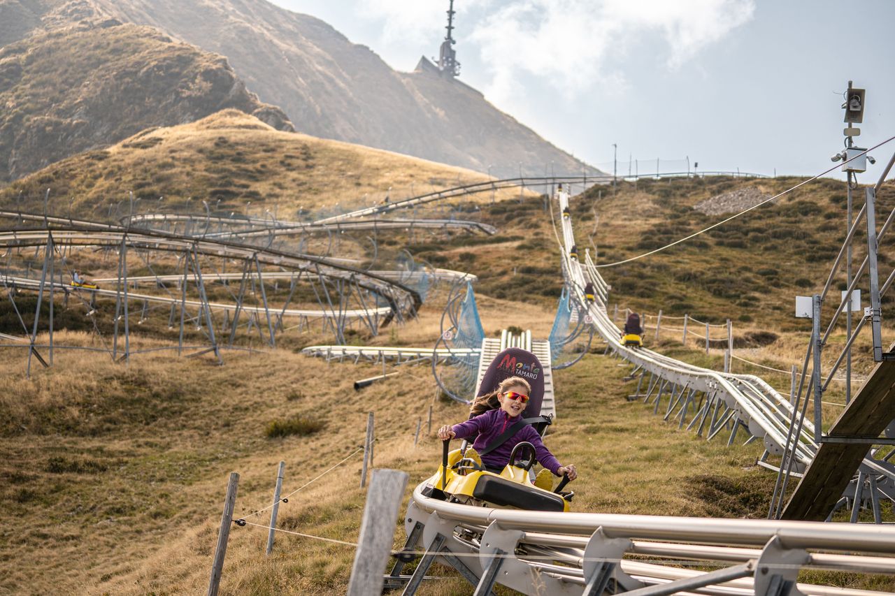 Ticket Rodelbahn auf dem Monte Tamaro