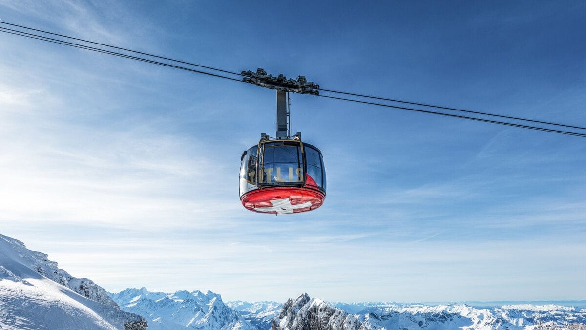 Titlis toboggan tour incl. ski tour to Bitzistock from Trübsee