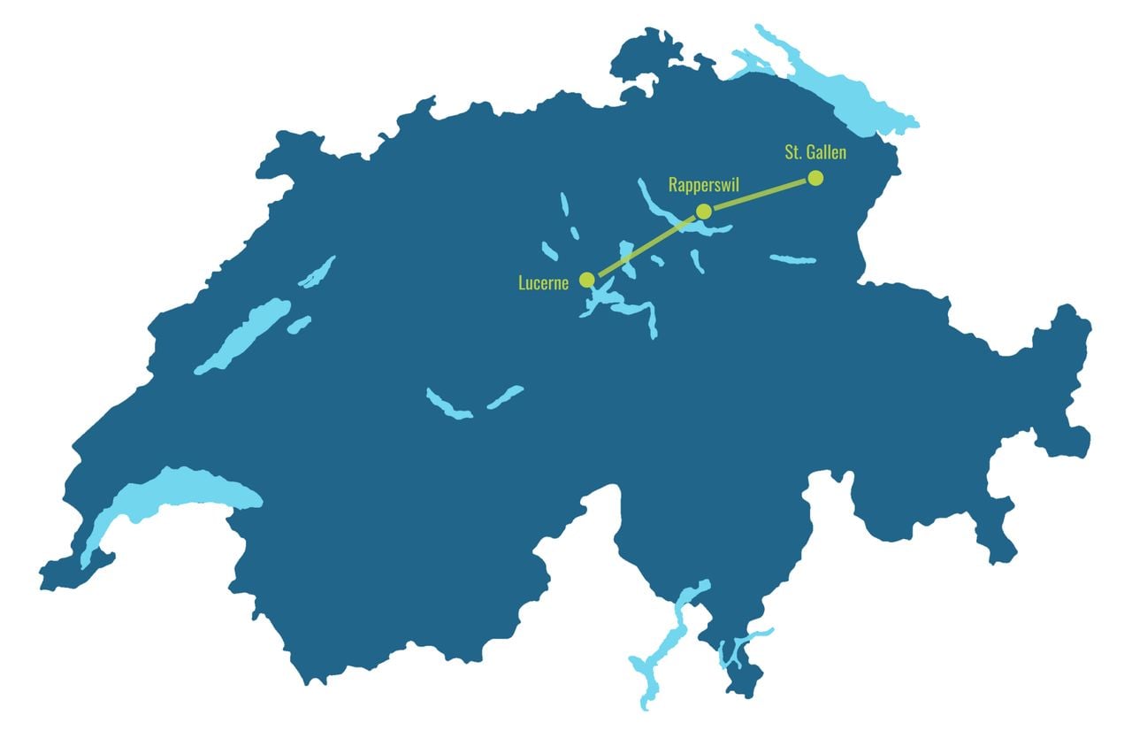 Route Voralpen-Express
