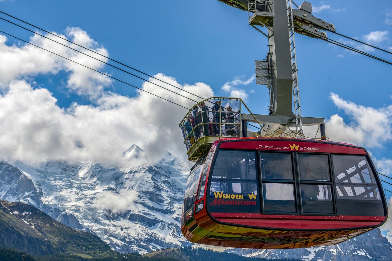Ab Wengen: Ticket Männlichen