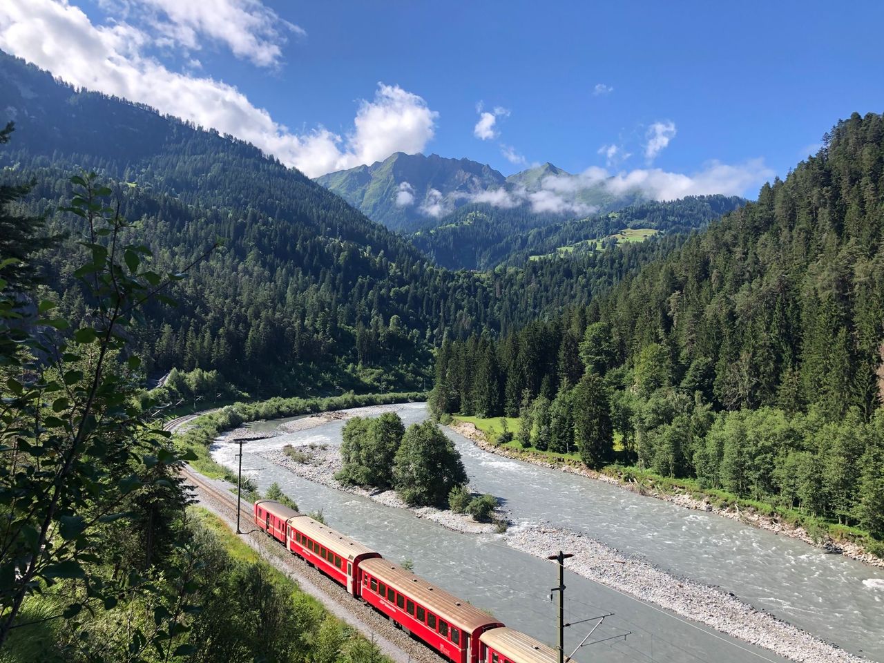 Rafting Tour Vorderrhein Rheinschlucht