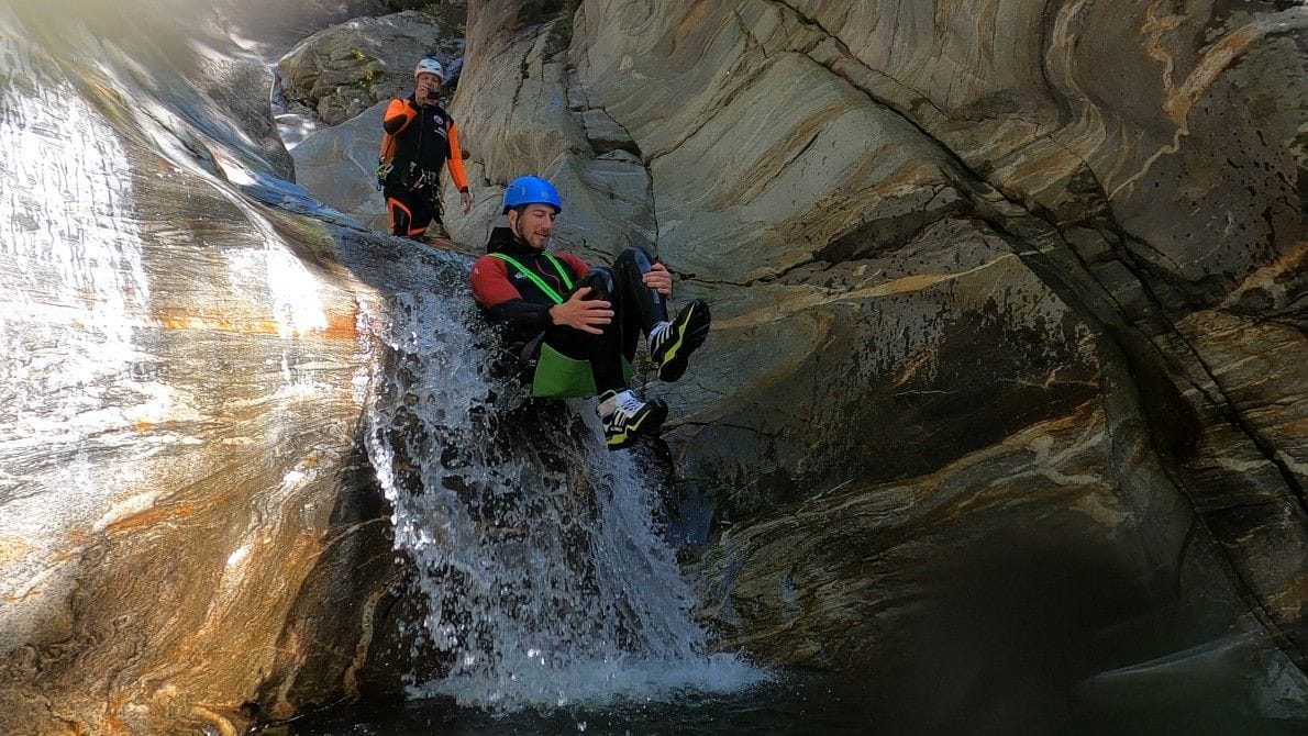 Boggera Canyoning für Einsteiger