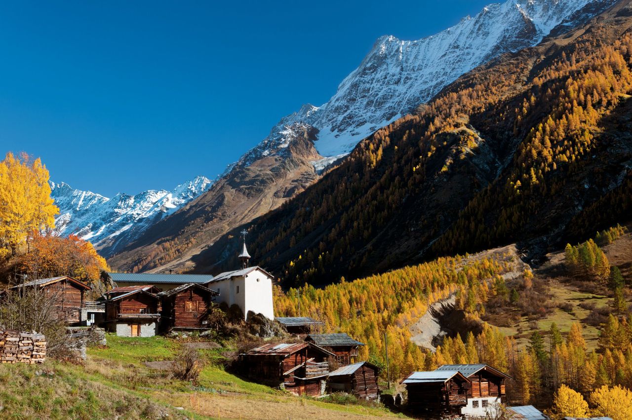 Blatten in het Lötschental
