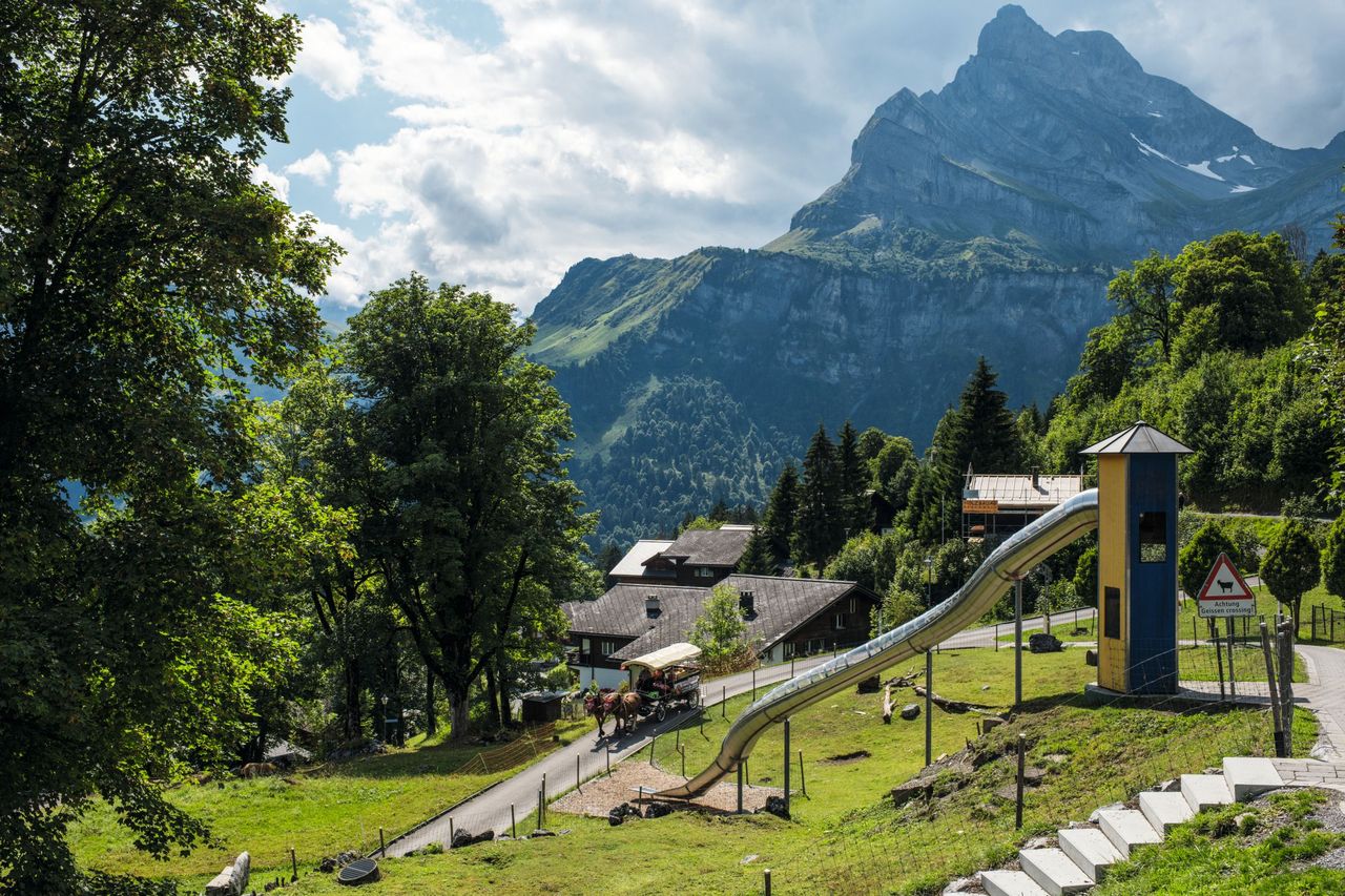 Bilhete para o funicular Braunwald a partir de Linthal