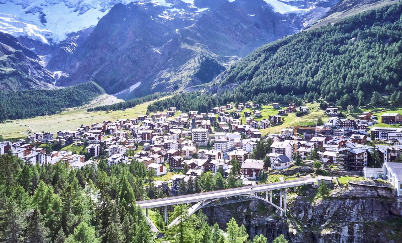Monster Scooter ab Kreuzboden mit Abfahrt nach Saas-Grund