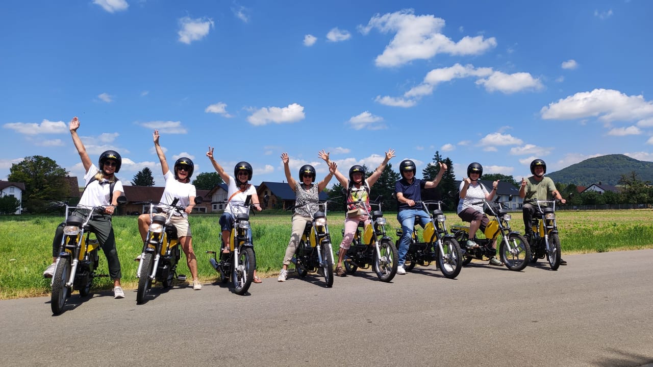 Schaffhausen Töffli-Tour 6 Stunden