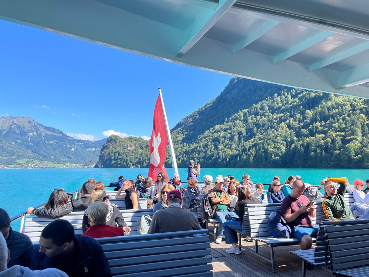 Tageskarte Brienzersee mit dem Schiff