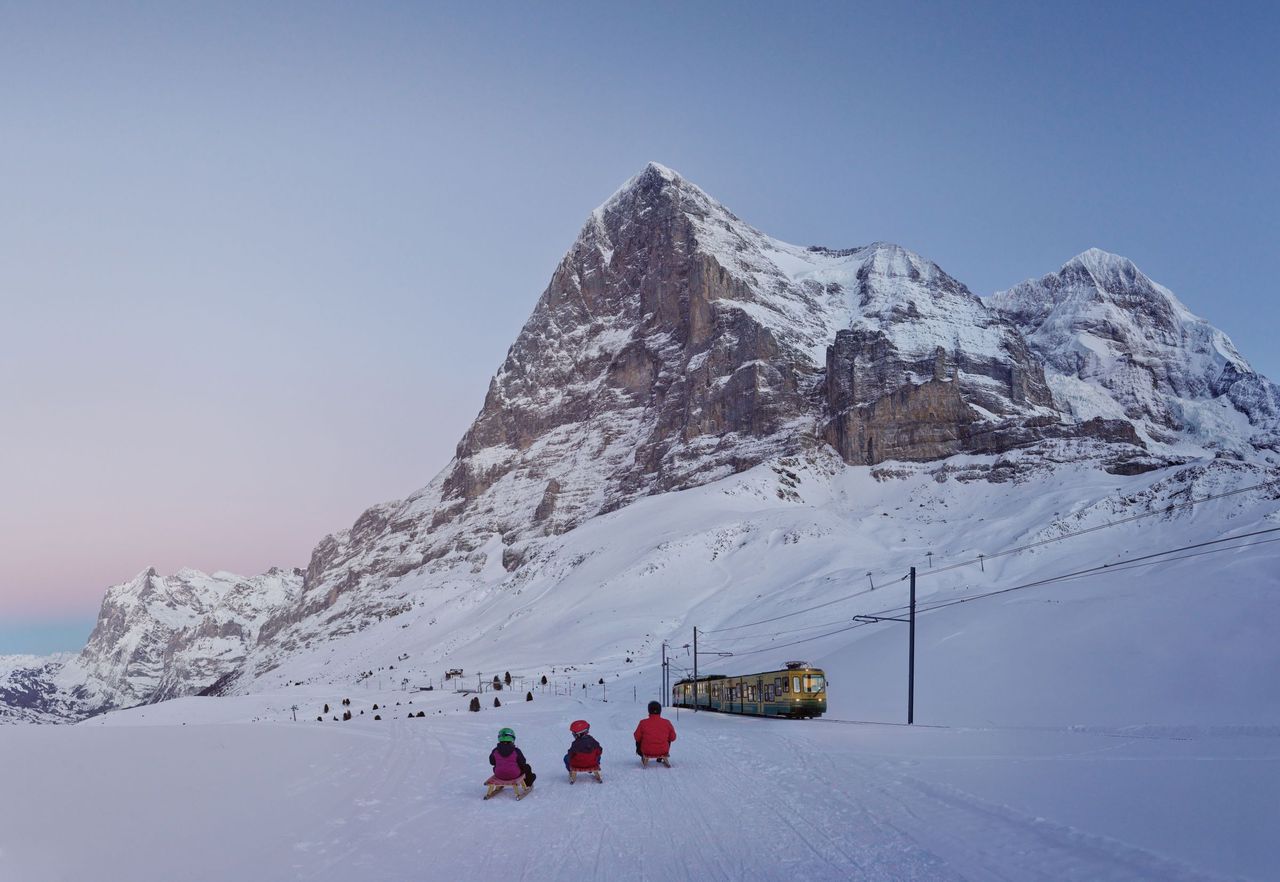 "Eiger Run" ab Kleine Scheidegg Schlittelticket inkl. Bahnticket ab Grindelwald