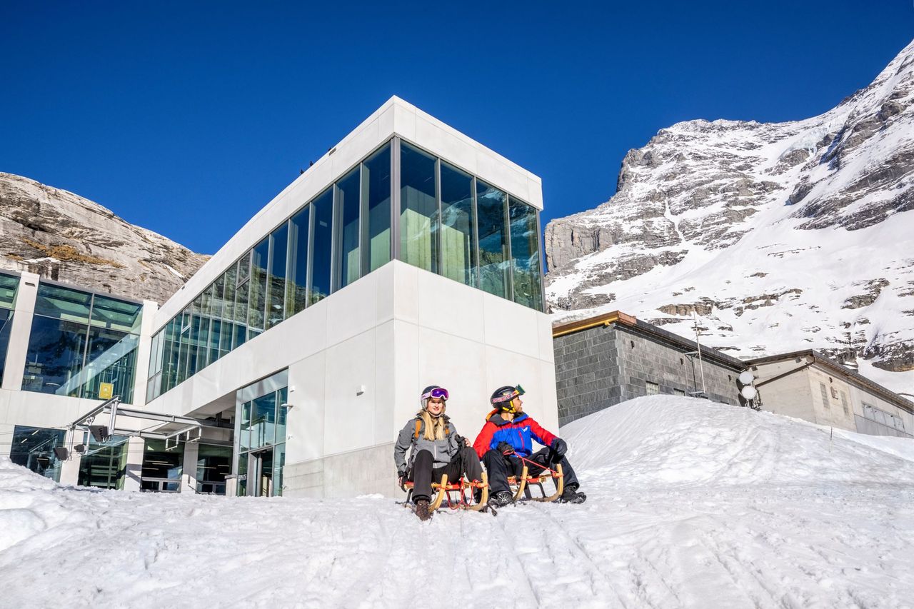 "Eiger Run" ab Kleine Scheidegg Schlittelticket inkl. Bahnticket ab Grindelwald