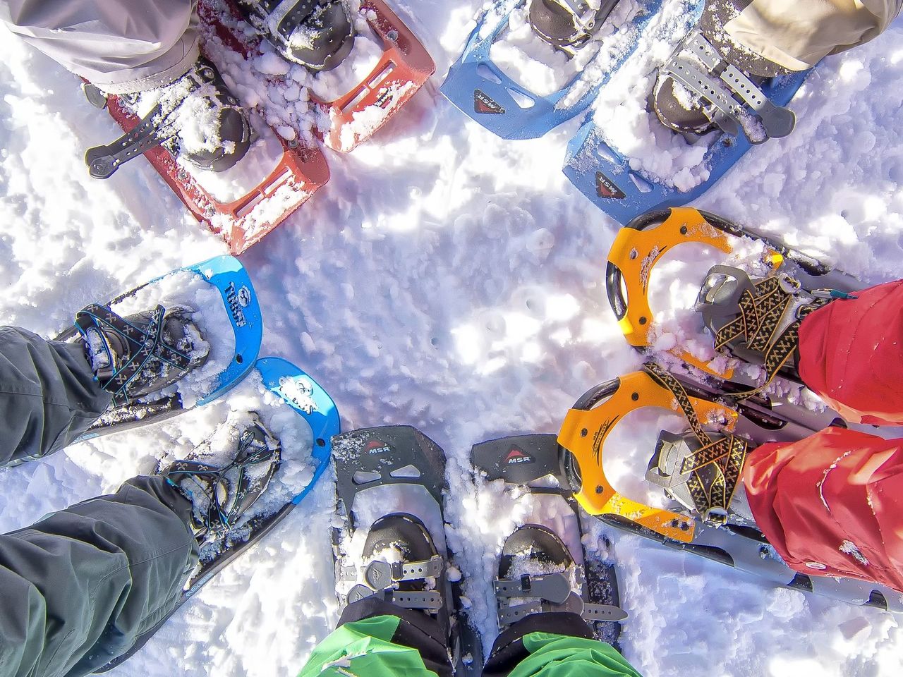 Einfache Schneeschuhwanderung Privat ab Zermatt