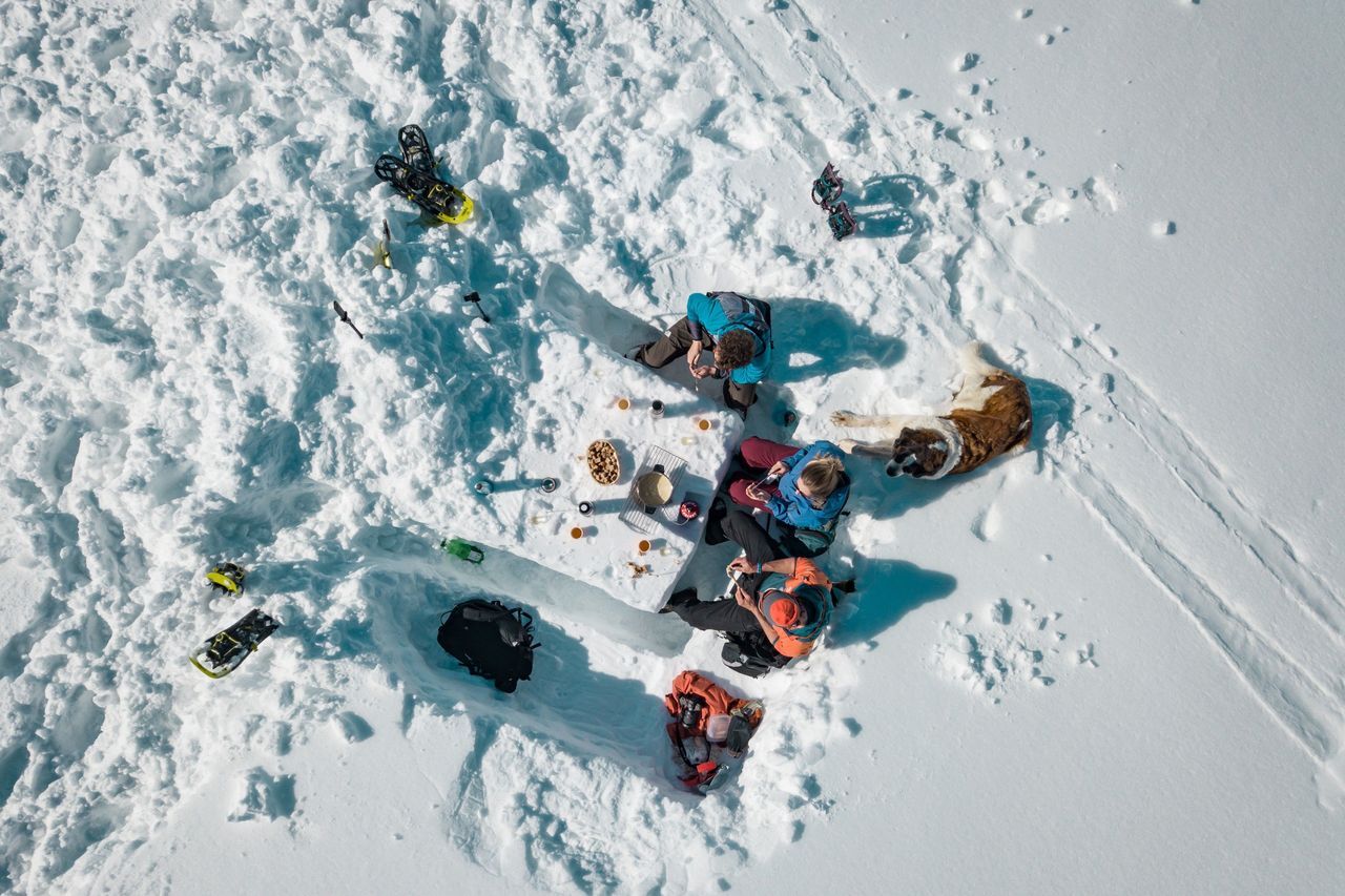 Schneeschuhwandern mit Fondueplausch am Gipfel ab St. Antönien Prättigau