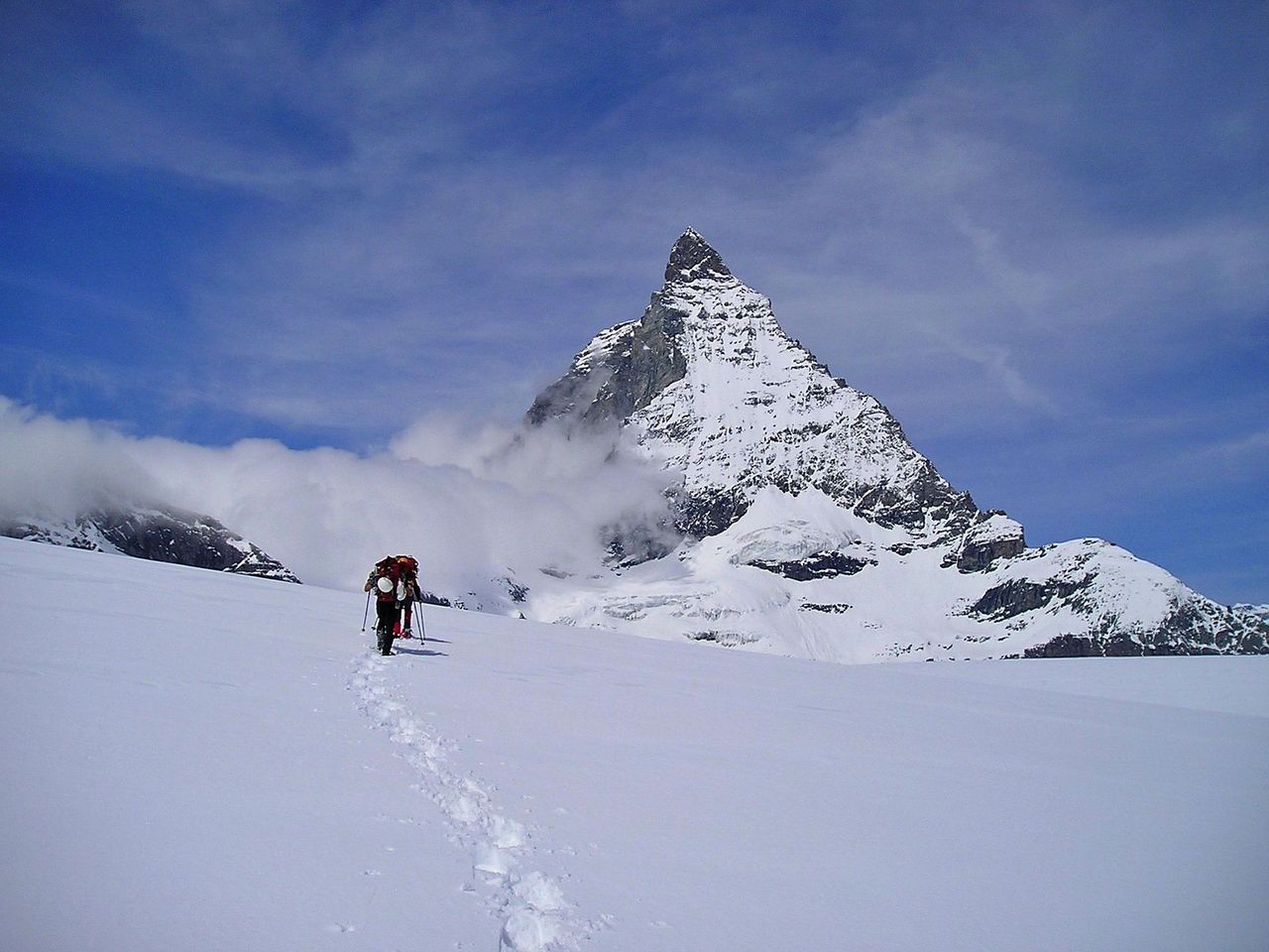 Matterhorn Glacier Trail Schneeschuhwandern Zermatt