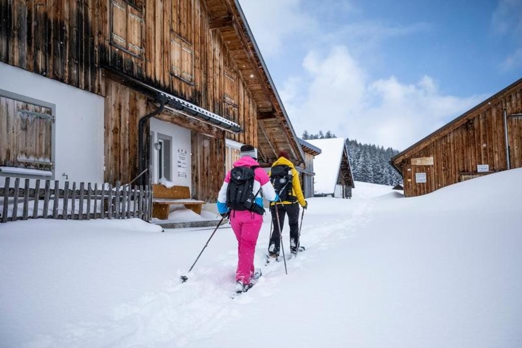 Schneeschuhwandern inkl. Ticket Seilbahn und Käsefondue ab Flums