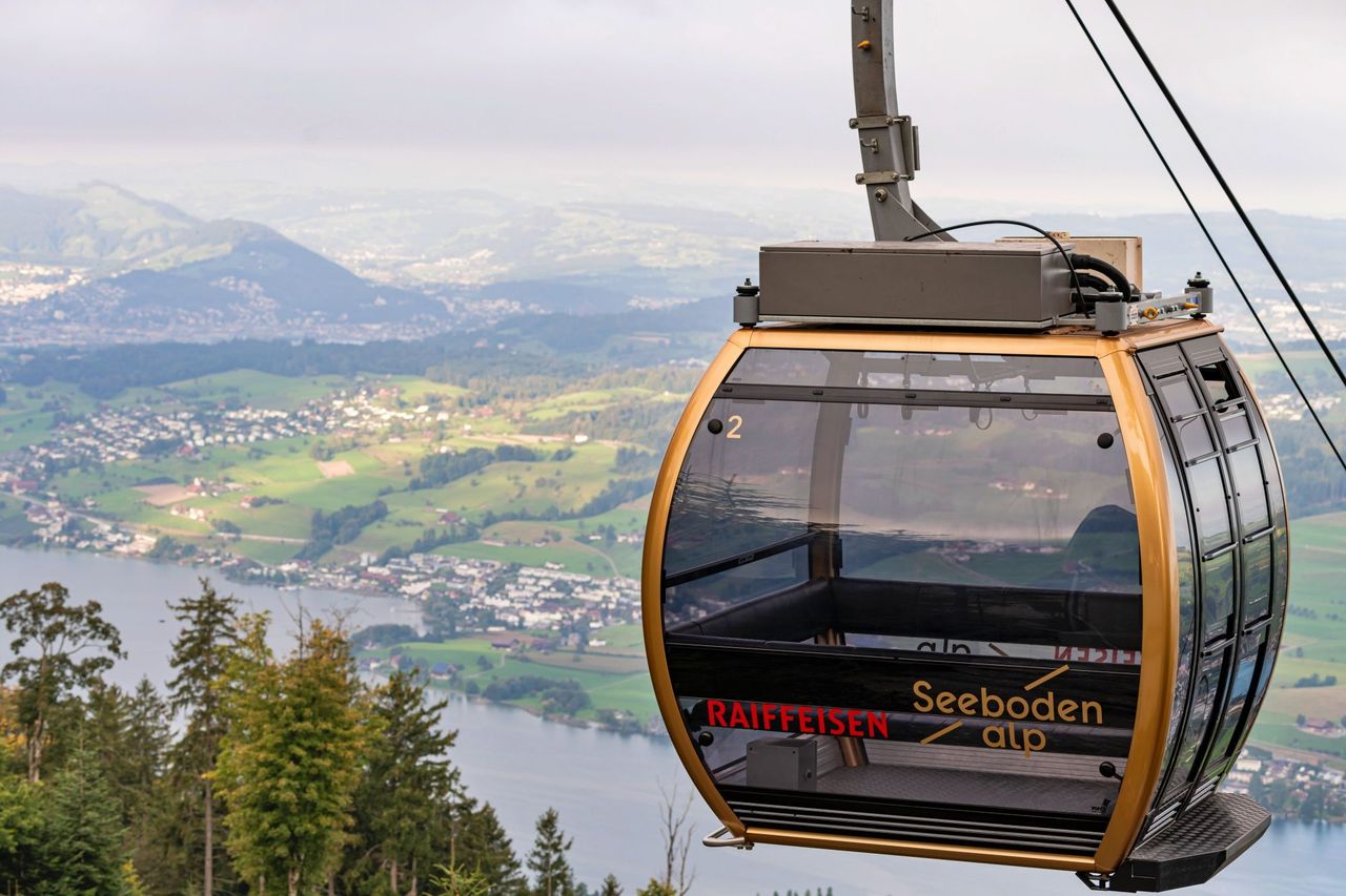 Seebodenalp Ticket Luftseilbahn ab Küssnacht