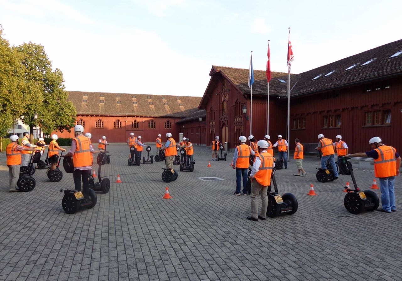 Segway tour guided Winterthur private
