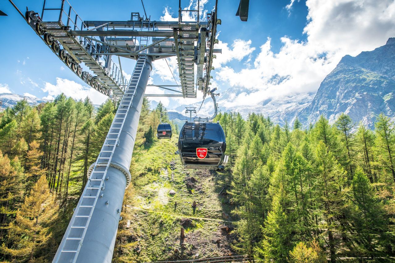 Monster Scooter ab Kreuzboden mit Abfahrt nach Saas-Grund