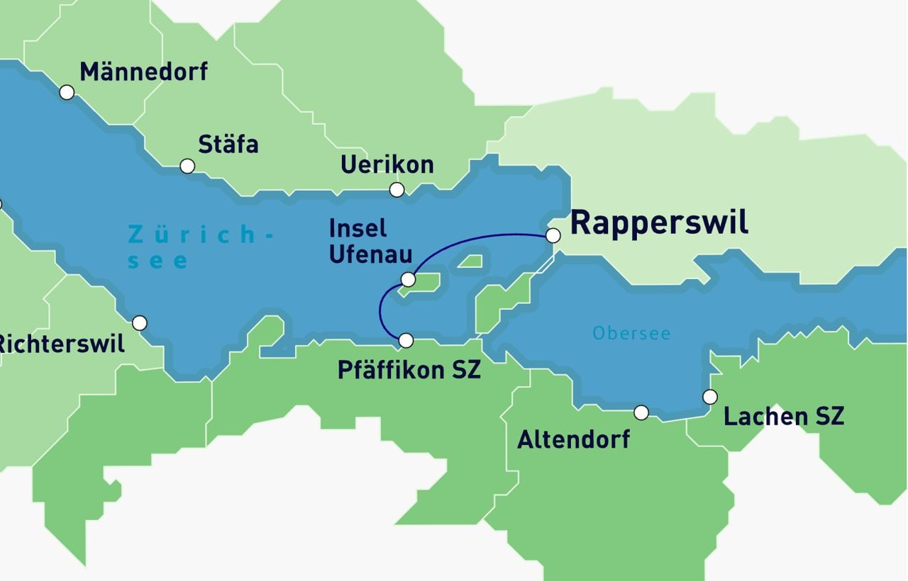 Ticket Ufenau-Shuttle ab Rapperswil 