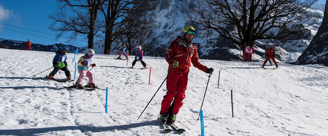 Bodmi Arena Skischule Kinder Gruppenunterricht für Anfänger